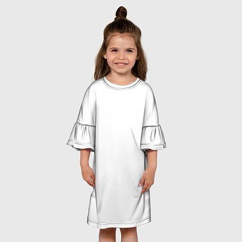 Детское платье Без дизайна / 3D-принт – фото 3