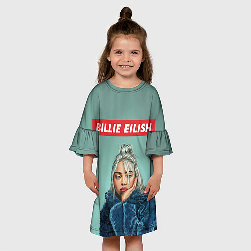 Детское платье Billie Eilish / 3D-принт – фото 3