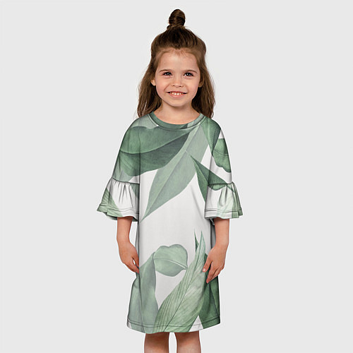 Детское платье Из тропиков / 3D-принт – фото 3