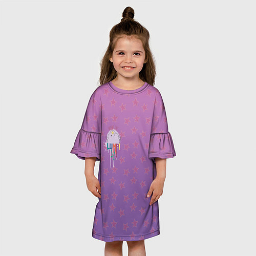 Детское платье Lumpy Space Princess / 3D-принт – фото 3