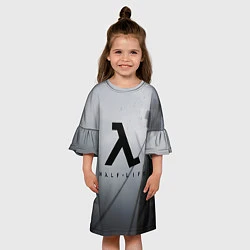 Платье клеш для девочки Half Life, цвет: 3D-принт — фото 2