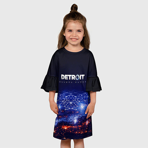 Детское платье DETROIT:BECOME HUMAN / 3D-принт – фото 3