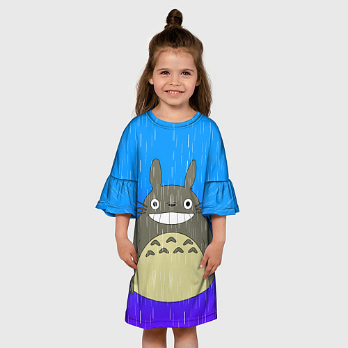 Детское платье Мой сосед Тоторо / 3D-принт – фото 3