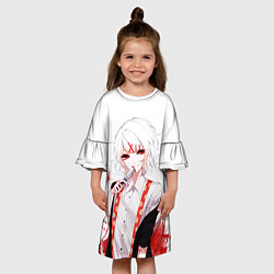 Платье клеш для девочки Сузуя Джузо, цвет: 3D-принт — фото 2