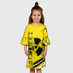 Платье клеш для девочки STALKER, цвет: 3D-принт — фото 2