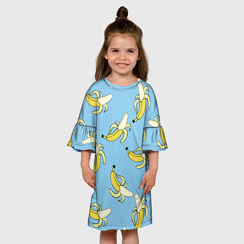 Детское платье Banana art / 3D-принт – фото 3