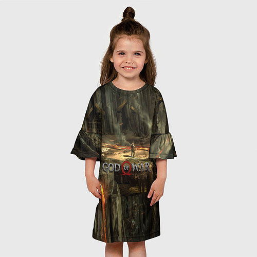 Детское платье GOD OF WAR / 3D-принт – фото 3