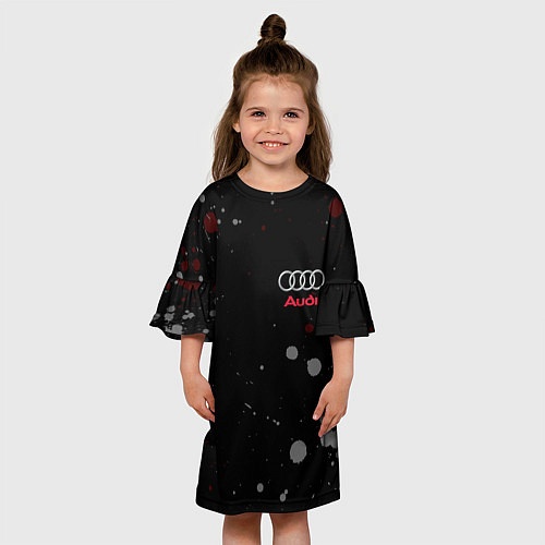 Детское платье AUDI / 3D-принт – фото 3