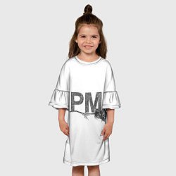 Платье клеш для девочки Payton Moormeier, цвет: 3D-принт — фото 2
