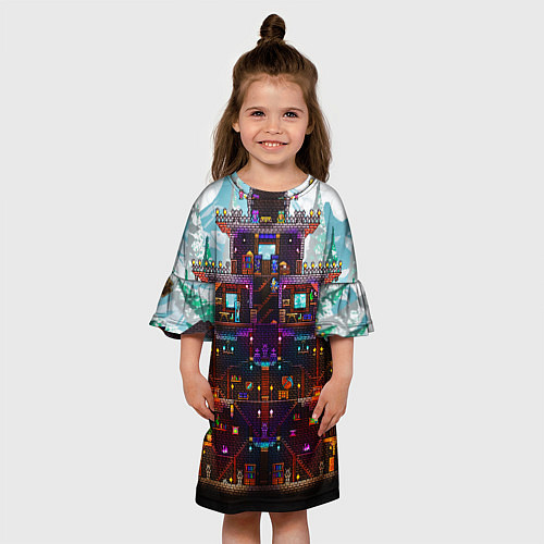 Детское платье Terraria / 3D-принт – фото 3