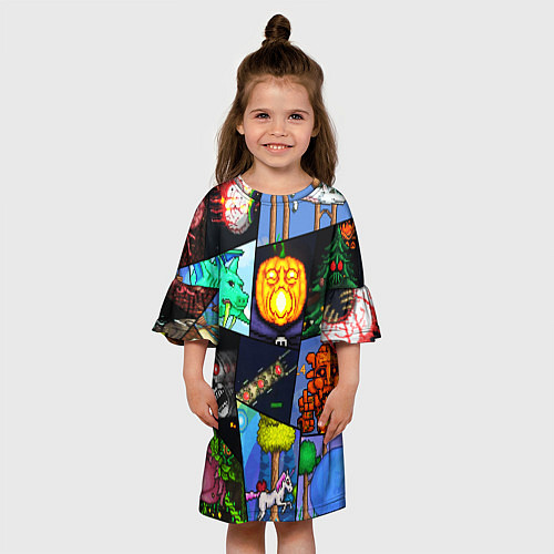 Детское платье Terraria allpic / 3D-принт – фото 3