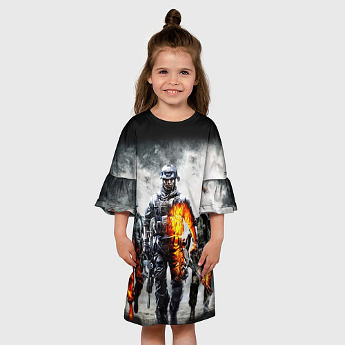 Детское платье Battlefield / 3D-принт – фото 3