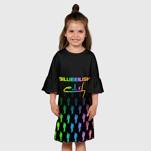 Детское платье BILLIE EILISH / 3D-принт – фото 3