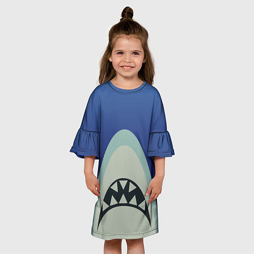 Детское платье IKEA Shark / 3D-принт – фото 3