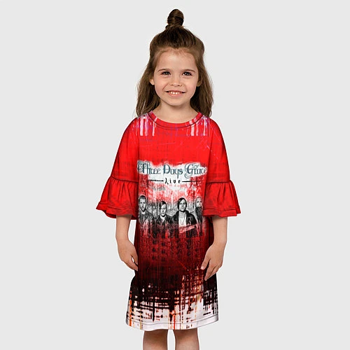 Детское платье Three Days Grace / 3D-принт – фото 3