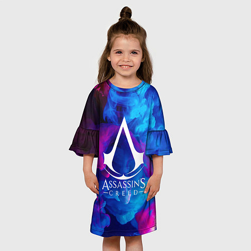 Детское платье ASSASSINS CREED / 3D-принт – фото 3