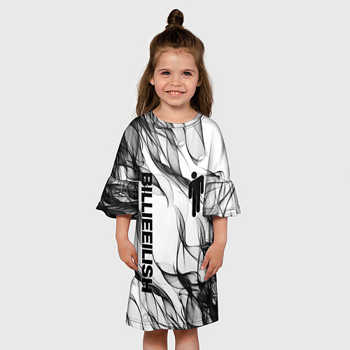 Детское платье BILLIE EILISH / 3D-принт – фото 3