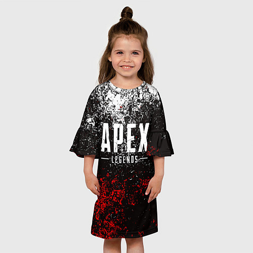 Детское платье APEX LEGENDS / 3D-принт – фото 3