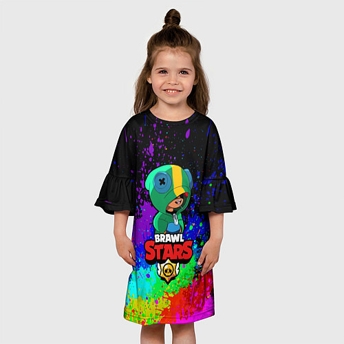Детское платье Леон / 3D-принт – фото 3