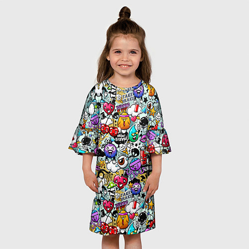 Детское платье Stickerboom / 3D-принт – фото 3
