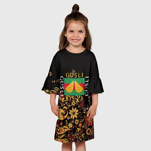 Детское платье GUSLI / 3D-принт – фото 3