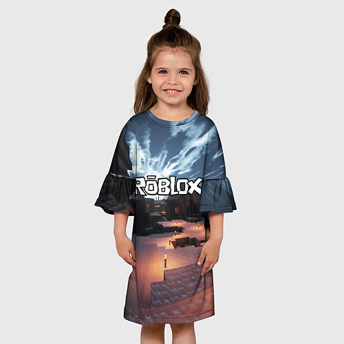 Детское платье ROBLOX / 3D-принт – фото 3
