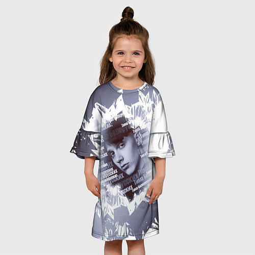 Детское платье Тима Белорусских чб / 3D-принт – фото 3