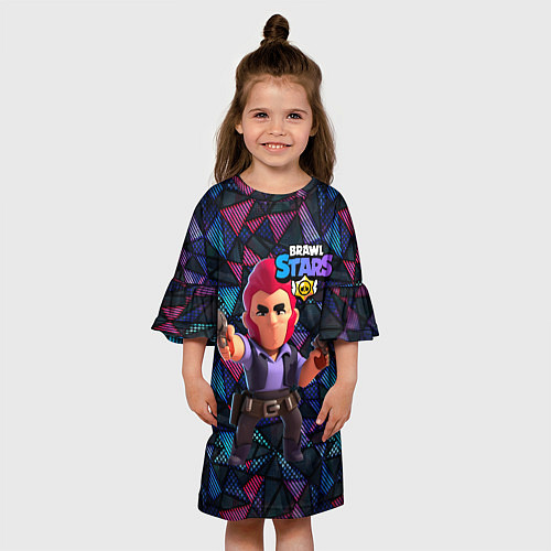 Детское платье Brawl Stars Colt Кольт / 3D-принт – фото 3