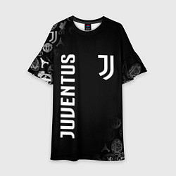 Платье клеш для девочки JUVENTUS, цвет: 3D-принт