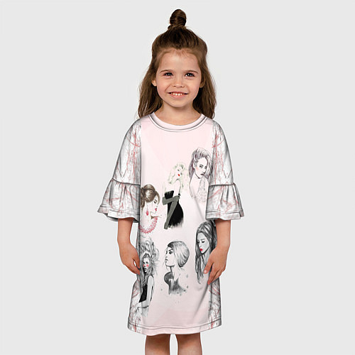 Детское платье 8 марта / 3D-принт – фото 3