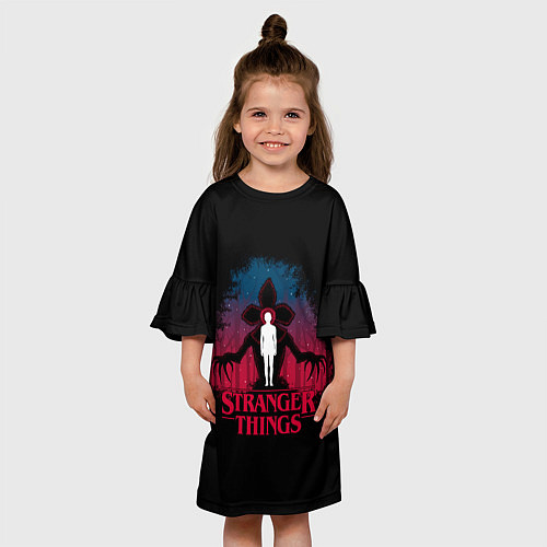 Детское платье STRANGER THINGS / 3D-принт – фото 3