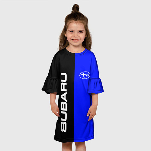 Детское платье SUBARU / 3D-принт – фото 3