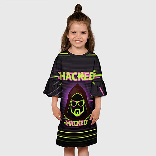 Детское платье Hacked / 3D-принт – фото 3