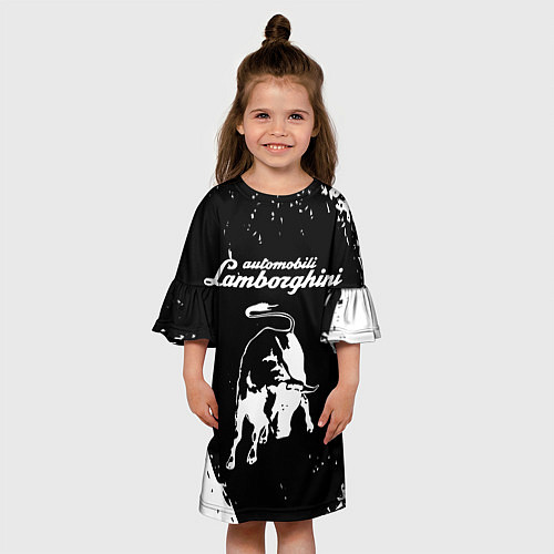 Детское платье Lamborghini / 3D-принт – фото 3