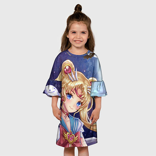 Детское платье SAILOR MOON / 3D-принт – фото 3