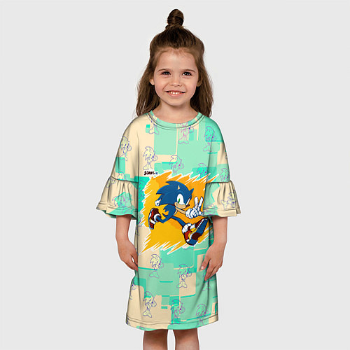 Детское платье Sonik / 3D-принт – фото 3