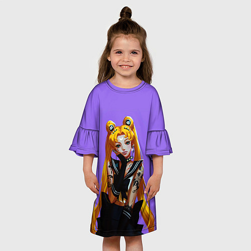Детское платье SAILOR MOON / 3D-принт – фото 3