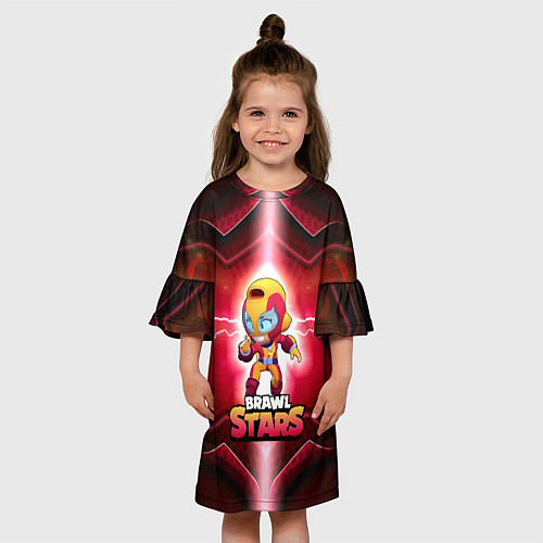 Детское платье BrawlStars Oko / 3D-принт – фото 3
