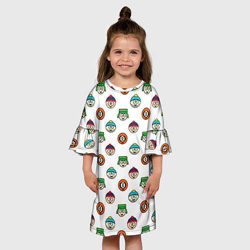 Детское платье Южный парк / 3D-принт – фото 3