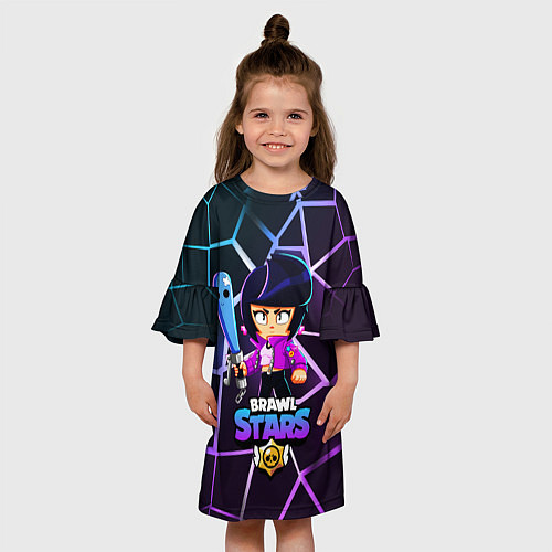 Детское платье BRAWL STARS BIBI / 3D-принт – фото 3