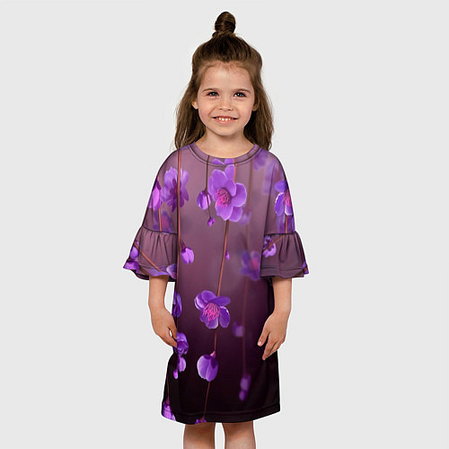 Детское платье Весна 2020 / 3D-принт – фото 3