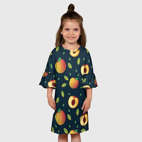 Детское платье Фруктовый арт / 3D-принт – фото 3