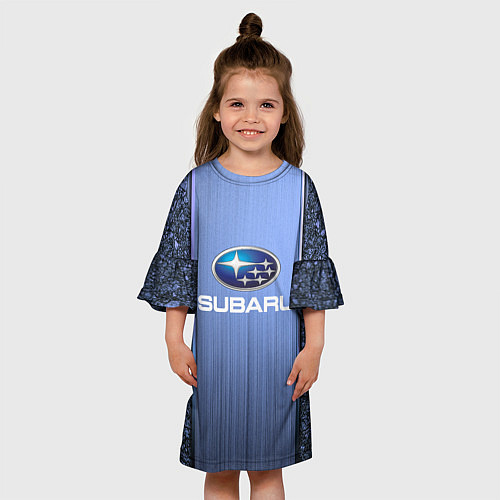 Детское платье SUBARU / 3D-принт – фото 3