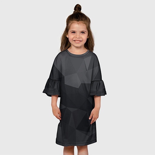 Детское платье Грани / 3D-принт – фото 3