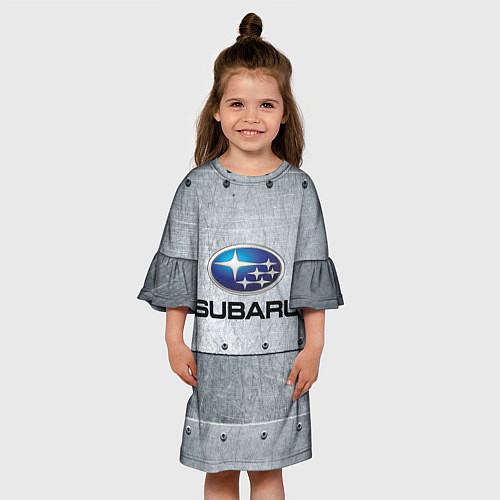 Детское платье SUBARU / 3D-принт – фото 3