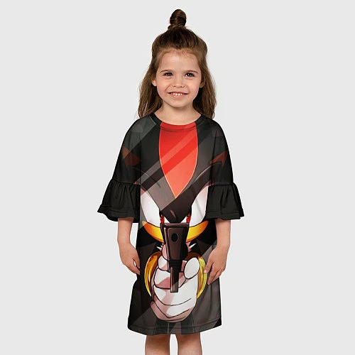 Детское платье SHADOW / 3D-принт – фото 3