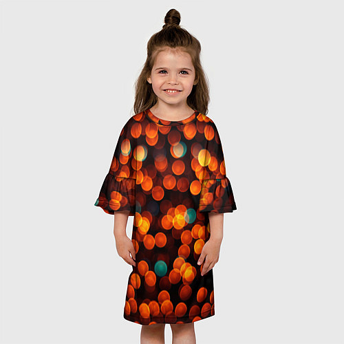 Детское платье Боке / 3D-принт – фото 3