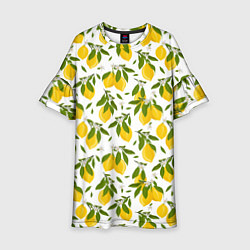 Детское платье Лимоны