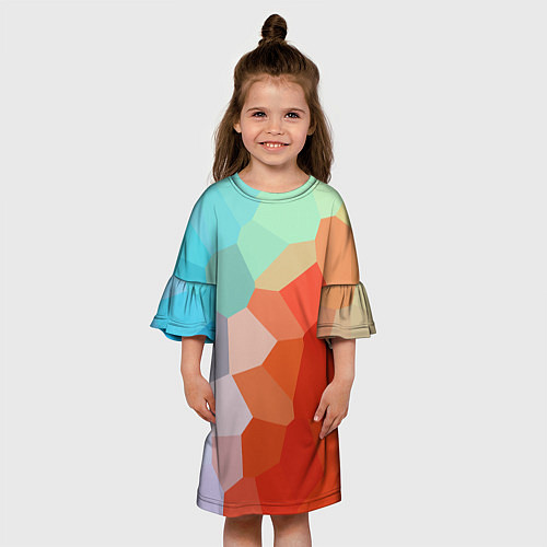 Детское платье Пикси кристаллы / 3D-принт – фото 3