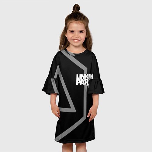 Детское платье LINKIN PARK 6 / 3D-принт – фото 3